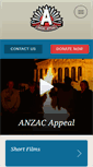 Mobile Screenshot of anzacappeal.com.au